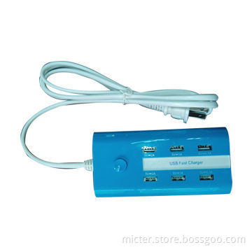 8-port USB Power Adapters for iPhone, iPad, Samsung and Android